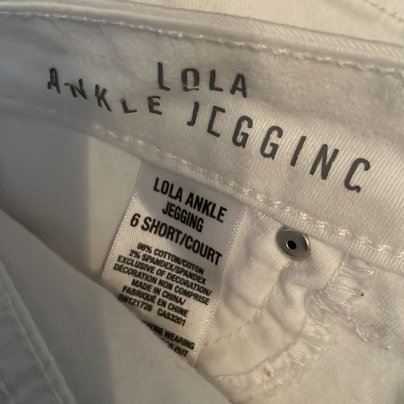 Aeropostale white Lola ankle Jegging legging jean denim fresh spring summer fall - Picture 5 of 5